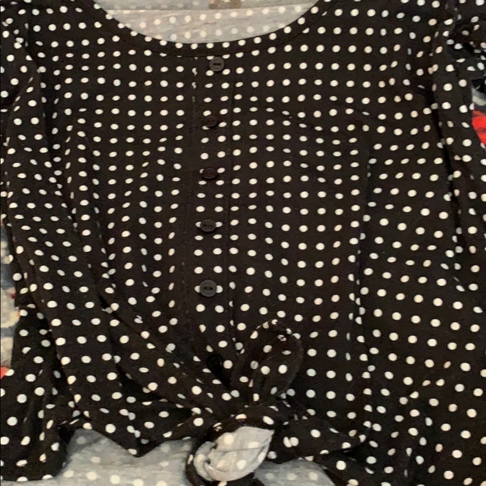 pokadots with buttons